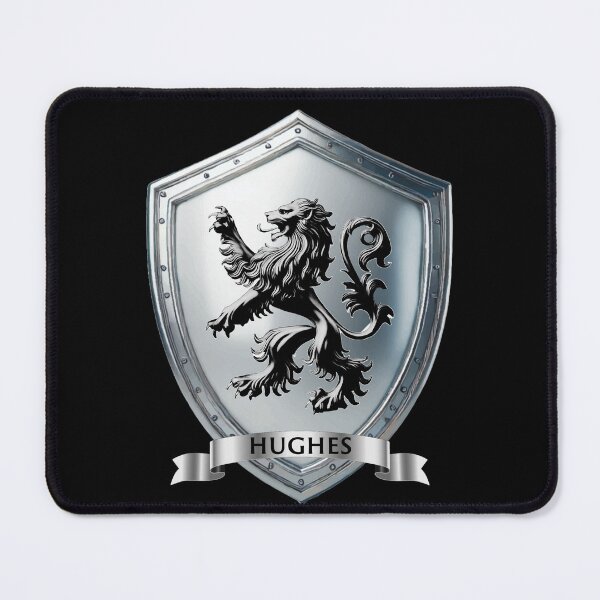 Item preview, Hughes Name Shield Legacy in Motion, Strength in Name designed and sold by Highlandkings.