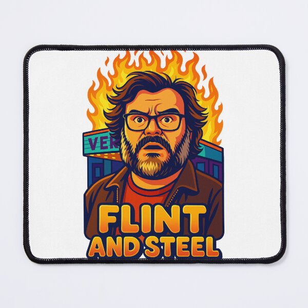 Item preview, Flint and Steel Meme Man on Fire Chaos Design designed and sold by Mikiagent025.