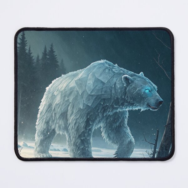 Item preview, Crystalline Ice Bear designed and sold by Melia-Store.