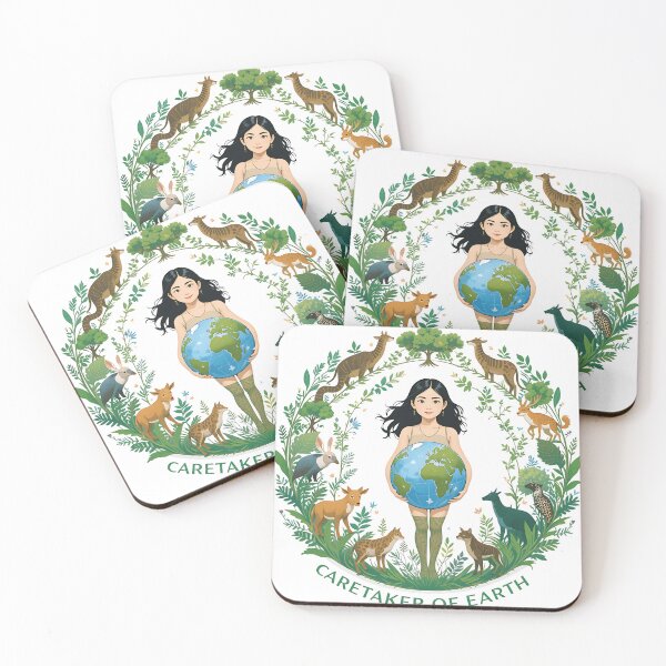 Item preview, Caretaker of earth women empowerment design designed and sold by Waseemkhan86.