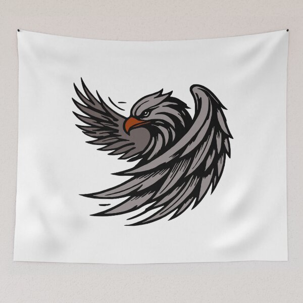 Item preview, Eagle in Motion – Dynamic Winged Flight Illustration designed and sold by Timeless Wanderer.
