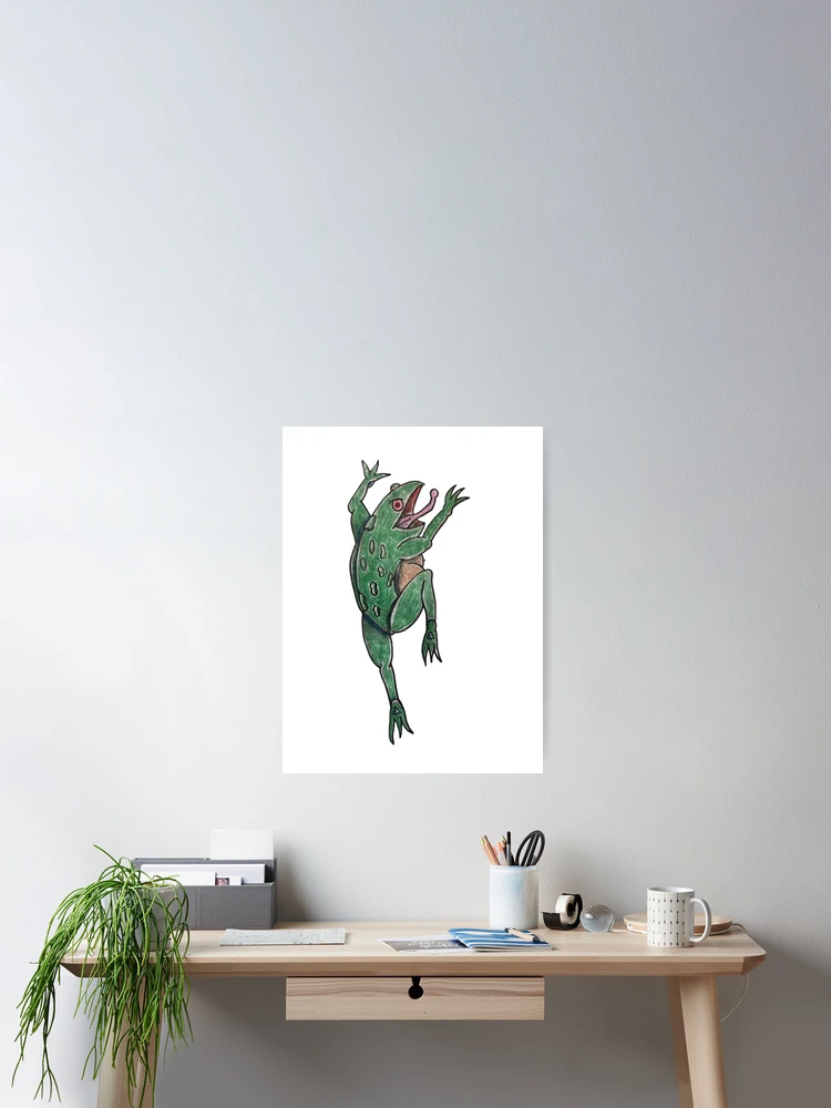 Thumbnail 2 of 3, Poster, Frog By RavinBush designed and sold by RavinBush.