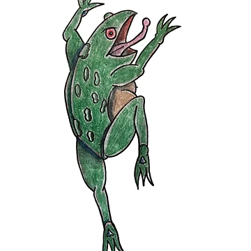 Artwork thumbnail, Frog By RavinBush by RavinBush