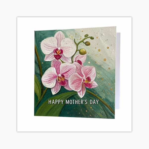 Item preview, Artistic Orchid Mother's Day Design designed and sold by Melia-Store.