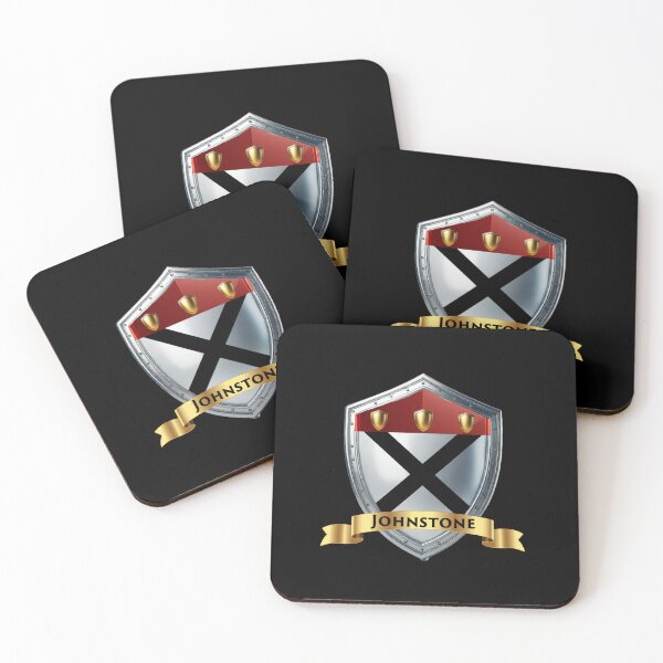 Item preview, Johnstone Banner Shield  Heritage You Can Display with Pride designed and sold by Highlandkings.
