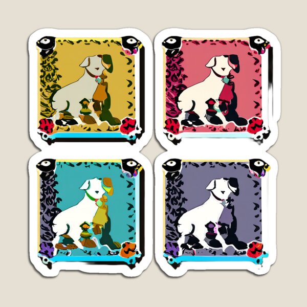 Artikelvorschau, Süßer Hund - stylisches Muster entworfen und verkauft von Sadanova.
