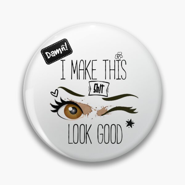 Item preview, I Make This Sh!t Look Good! - Vitiligo Awareness designed and sold by Ms-Bees-Tees.