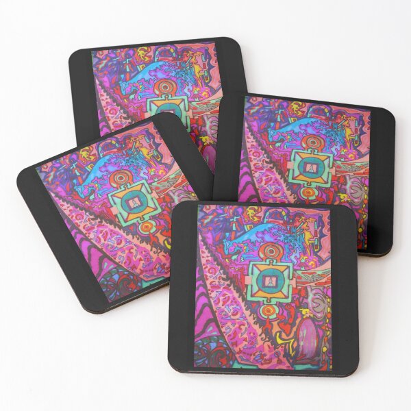 Item preview, Trippy Violet ~ Artwork By Gino Maccaroni Colorful Design designed and sold by EarthArtDesigns.