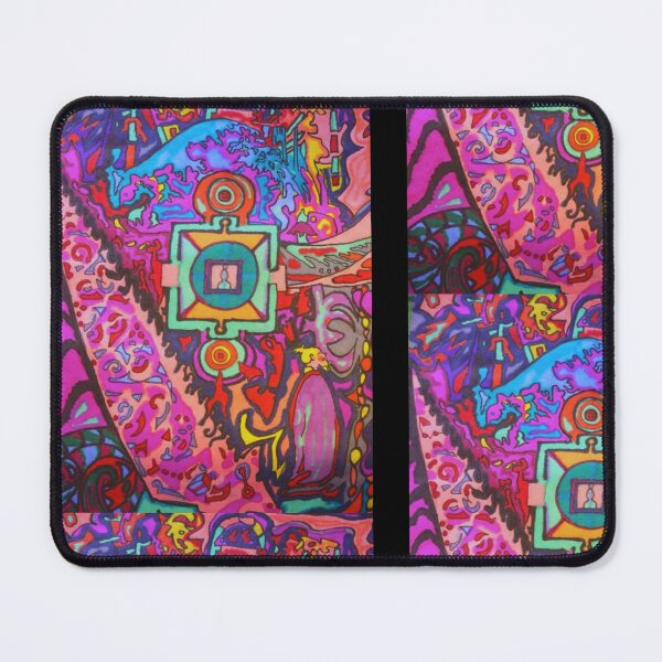 Item preview, Trippy Violet ~ Artwork By Gino Maccaroni Colorful Design designed and sold by EarthArtDesigns.