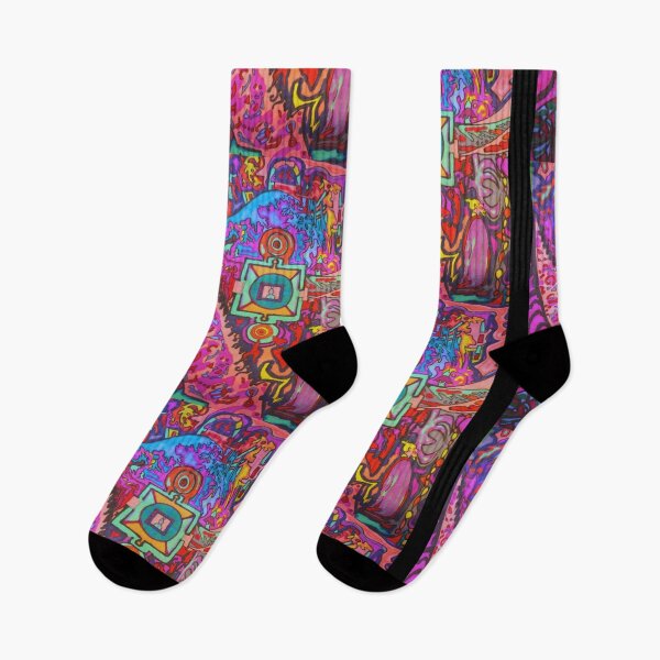 Item preview, Trippy Violet ~ Artwork By Gino Maccaroni Colorful Design designed and sold by EarthArtDesigns.
