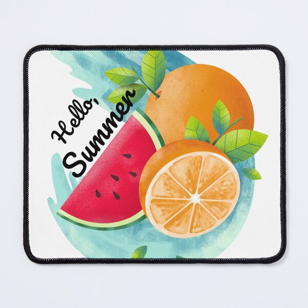 Item preview, Hello Summer Watercolor Fruits designed and sold by ElinorVania.
