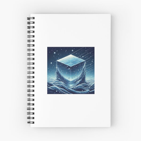 Item preview, Water Cube – Balance, Fluidity and Purity in Geometric Shape ?✨ designed and sold by thomashummelgen.
