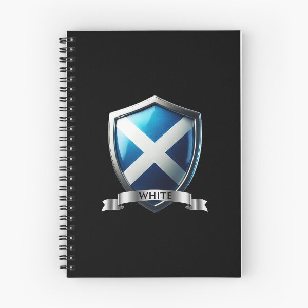 Item preview, White Scottish Shield  Soar with Strength, Stand with Scotland designed and sold by Highlandkings.