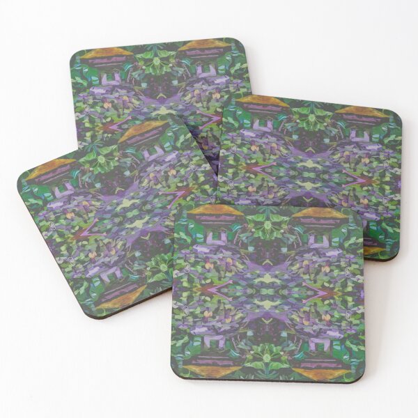 Item preview, Pagodas in Verdant Reverie designed and sold by DragonDreamzzz.