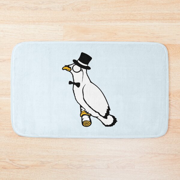Item preview, Sir bird top hat monocle glasses rich gentleman designed and sold by shirt-o-mat.