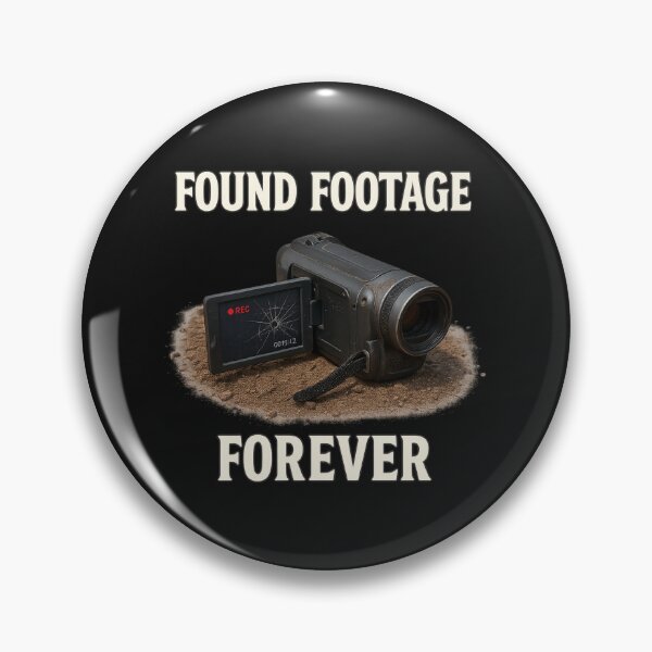Item preview, Found Footage Forever – Creepy Cracked Camcorder Horror Design designed and sold by Horror Camp.