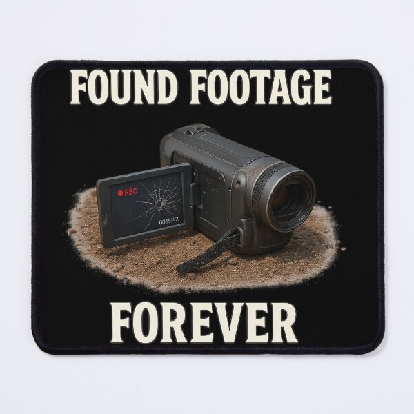 Item preview, Found Footage Forever – Creepy Cracked Camcorder Horror Design designed and sold by Horror Camp.
