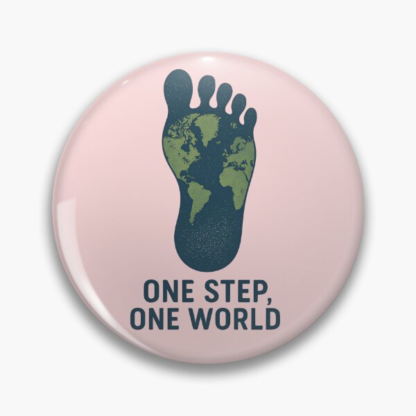 Item preview, One Step, One World – Eco Footprint designed and sold by Slawomir  Holly.