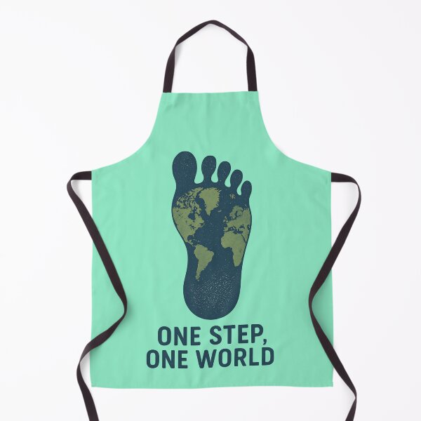 Item preview, One Step, One World – Eco Footprint designed and sold by Slawomir  Holly.