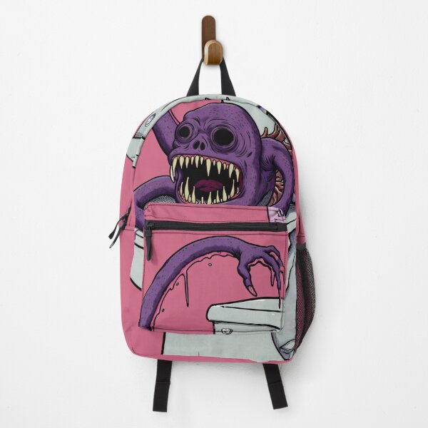 Item preview, Beware the Toilet Monster – He’s Busy and Not in the Mood for Visitors! designed and sold by DopeVibeStuff.