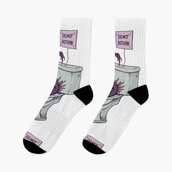 Item preview, Beware the Toilet Monster – He’s Busy and Not in the Mood for Visitors! designed and sold by DopeVibeStuff.
