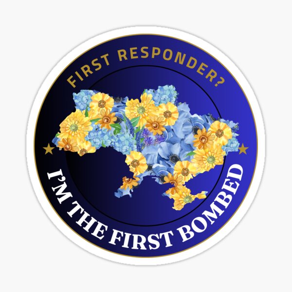 Item preview, first responder? im the first bombed designed and sold by Mireleja.