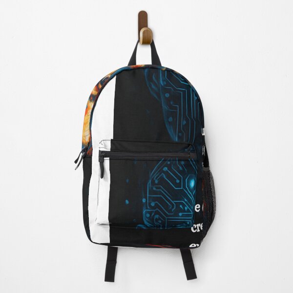 Item preview, Futuristic Face: A Fusion of Art and Technology designed and sold by mimouna00.
