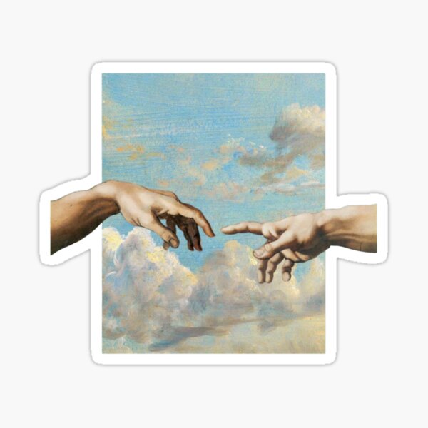 Item preview, Michaelangelo The Creation of Adam Blue designed and sold by Onodera.