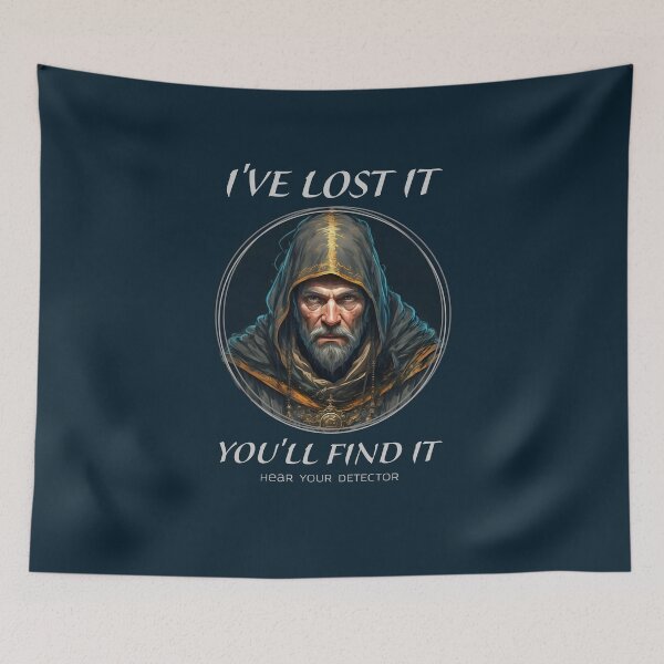 Item preview, YOU WILL FIND IT, monk, metal detecting designed and sold by agoraman.