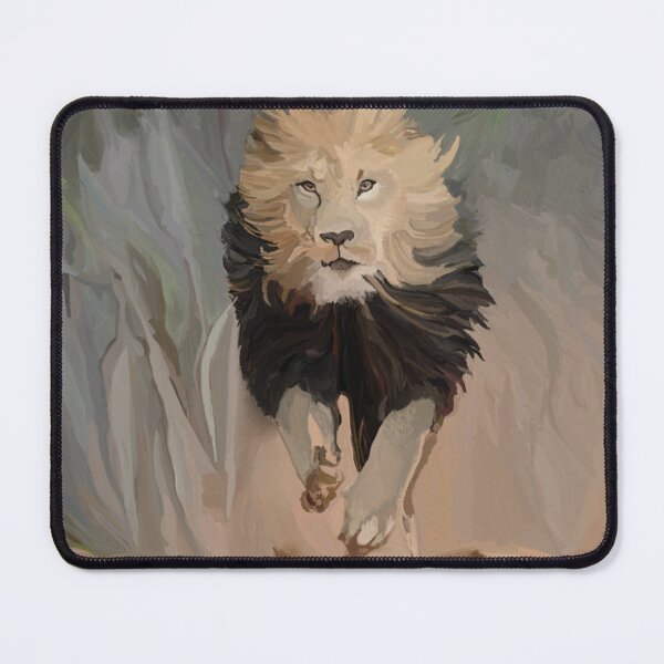 Item preview, Charging Majesty: Lion on the Run designed and sold by DragonDreamzzz.