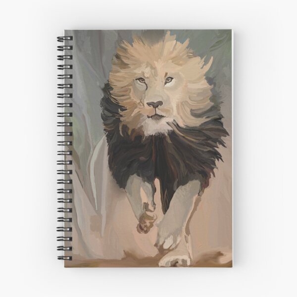 Item preview, Charging Majesty: Lion on the Run designed and sold by DragonDreamzzz.