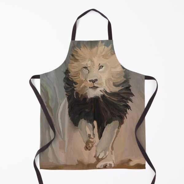 Item preview, Charging Majesty: Lion on the Run designed and sold by DragonDreamzzz.