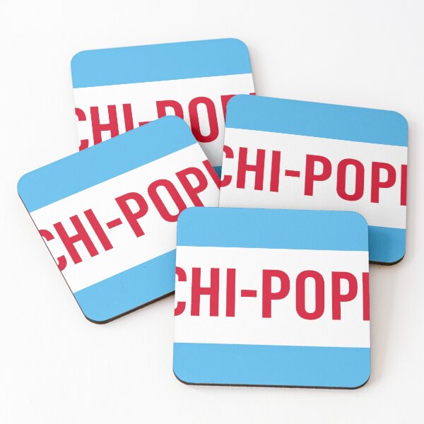 Item preview, Pope Leo XIV Chicago flag designed and sold by Hoops and Movie Sticks.