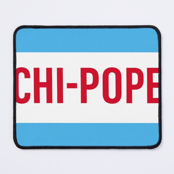Item preview, Pope Leo XIV Chicago flag designed and sold by Hoops and Movie Sticks.