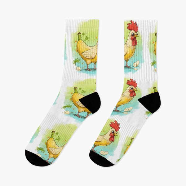 Item preview, Banana Chicken Hybrid – Funny Surreal Art designed and sold by ZyloVibes.
