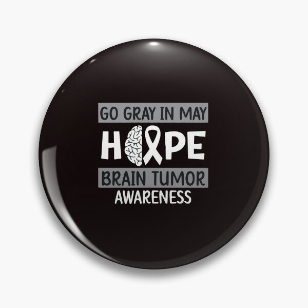 Item preview, Go Gray In May, Brain Cancer, Brain Tumor Awareness, Gray ribbon, We wear gray, Grey Ribbon, May awareness designed and sold by DesignDenDo ⭐⭐⭐⭐⭐.