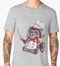 Overcooked Wheelchair Raccoon Chef Men's Premium T-Shirt
