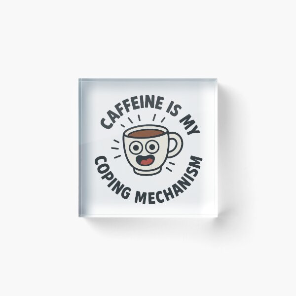 Item preview, Caffeine is my coping mechanism  designed and sold by Lilac-kisses.