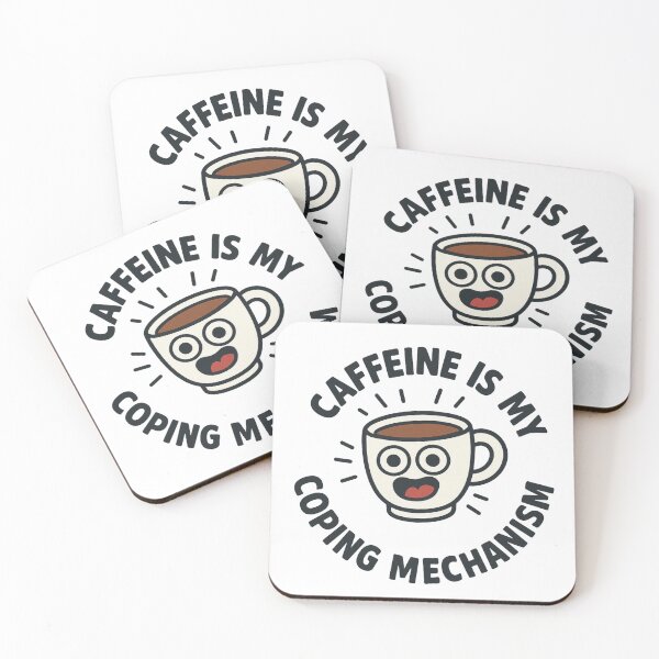 Item preview, Caffeine is my coping mechanism  designed and sold by Lilac-kisses.