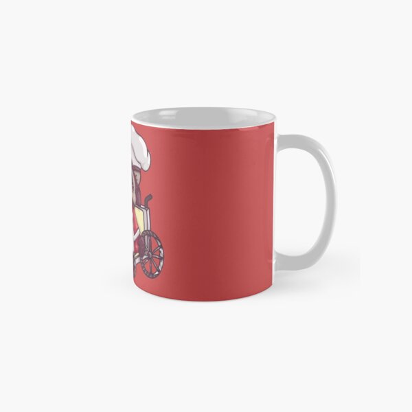 Overcooked Wheelchair Raccoon Chef Classic Mug