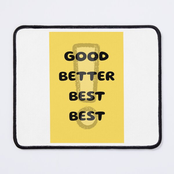 Item preview, Adesivo con parole inglese. Sticker with English words: Good, better, best. designed and sold by NolumaShop.