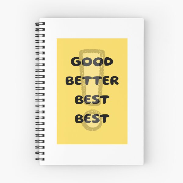 Item preview, Adesivo con parole inglese. Sticker with English words: Good, better, best. designed and sold by NolumaShop.
