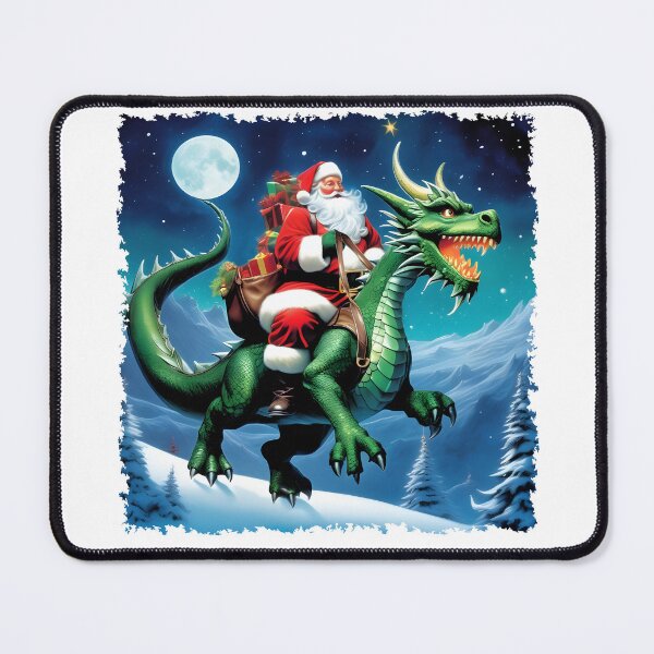 Item preview, GREEN DRAGON CHRISTMAS designed and sold by agoraman.