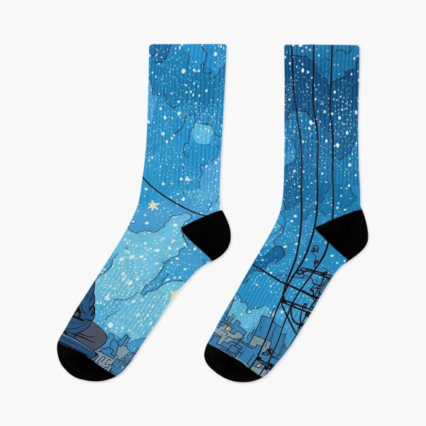 Item preview, Where the City Meets the Stars designed and sold by oanaunciuleanu.