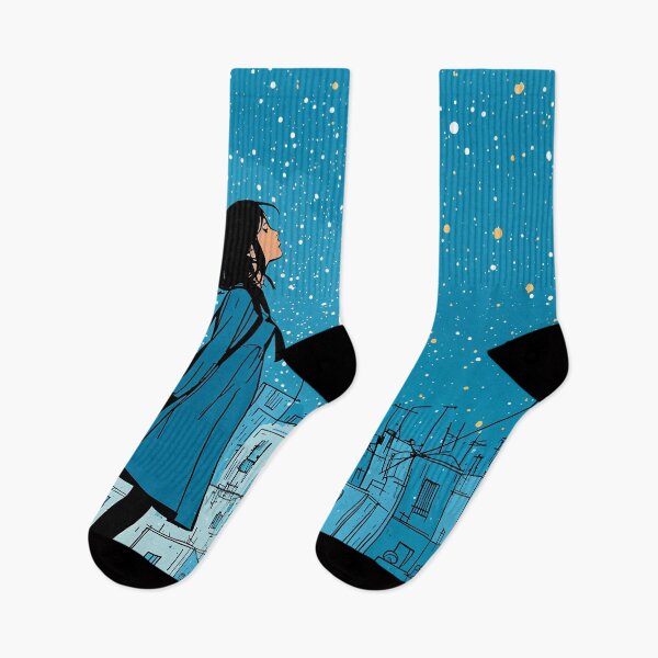 Item preview, Where the City Meets the Stars designed and sold by oanaunciuleanu.