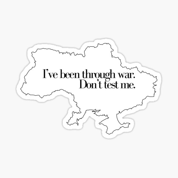 Item preview, i have been through war do not test me designed and sold by Mireleja.