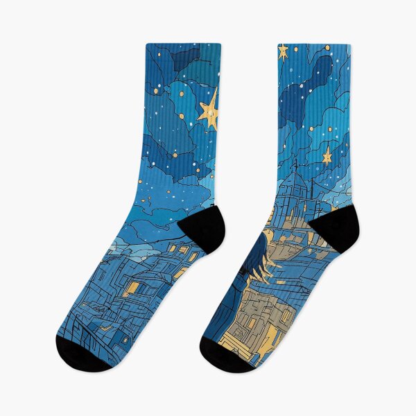 Item preview, Where the City Meets the Stars designed and sold by oanaunciuleanu.