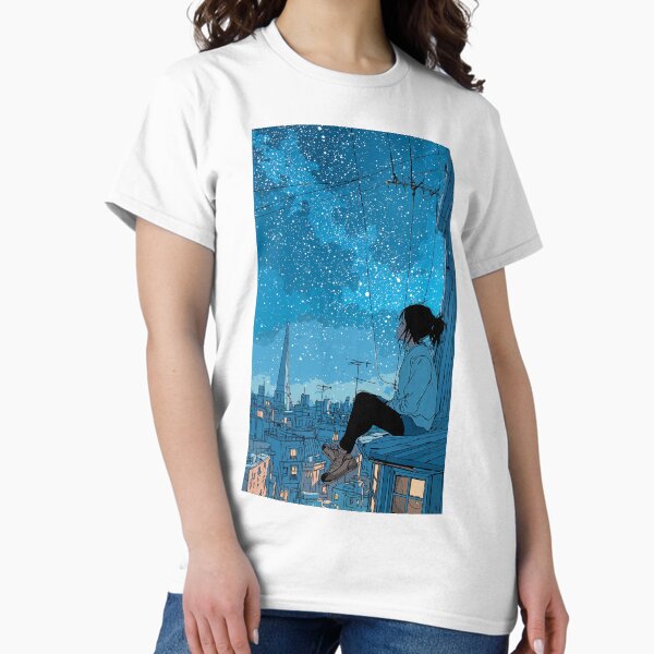 Item preview, Where the City Meets the Stars designed and sold by oanaunciuleanu.