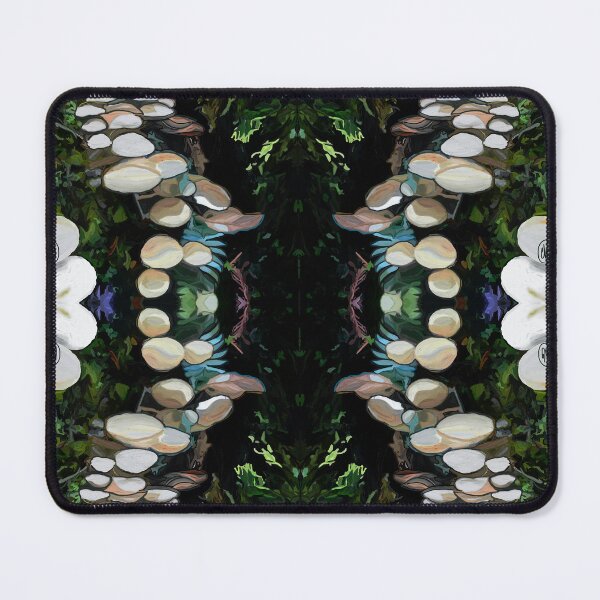 Item preview, Kaleidoscopic View: Rainforest Fairy Trail (Square) designed and sold by DragonDreamzzz.