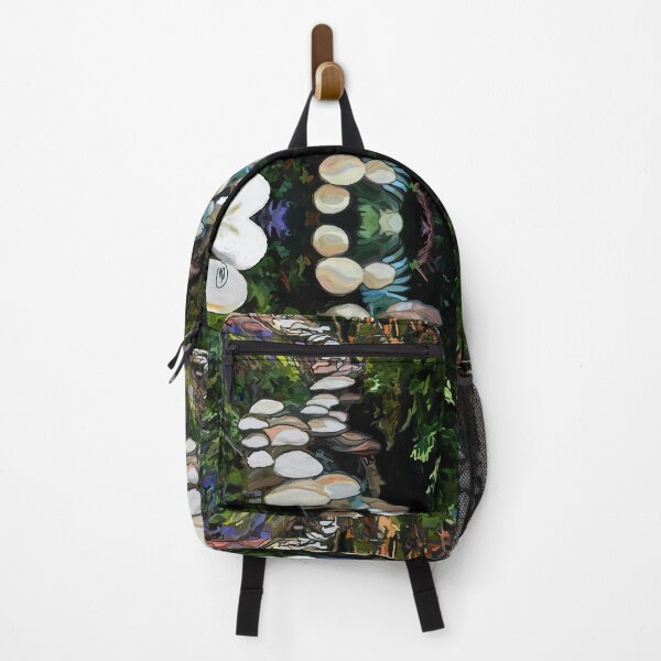 Item preview, Kaleidoscopic View: Rainforest Fairy Trail (Square) designed and sold by DragonDreamzzz.